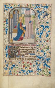Sint-Barbara door Willem Vrelant